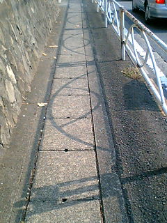 �Q�Ԑ��z�[���̑O�̒ʂ�